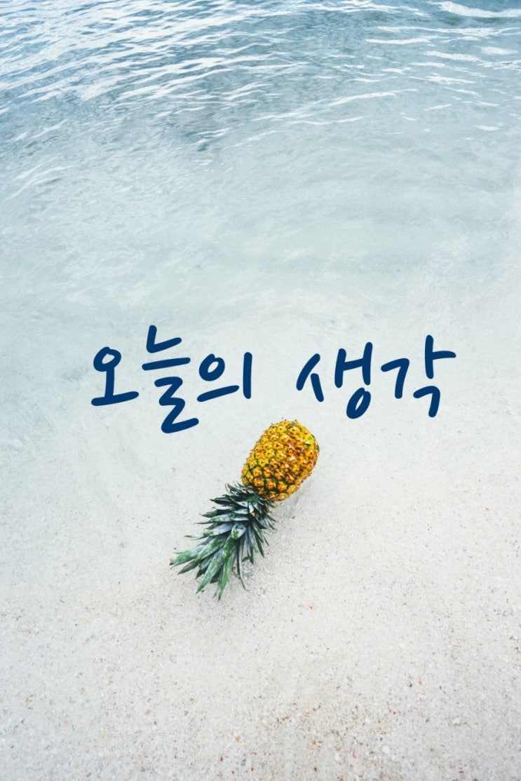  [오늘의 생각] 15