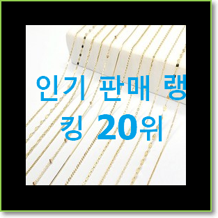 알짜배기 에르메스목걸이 상품 베스트 성능 순위 20위