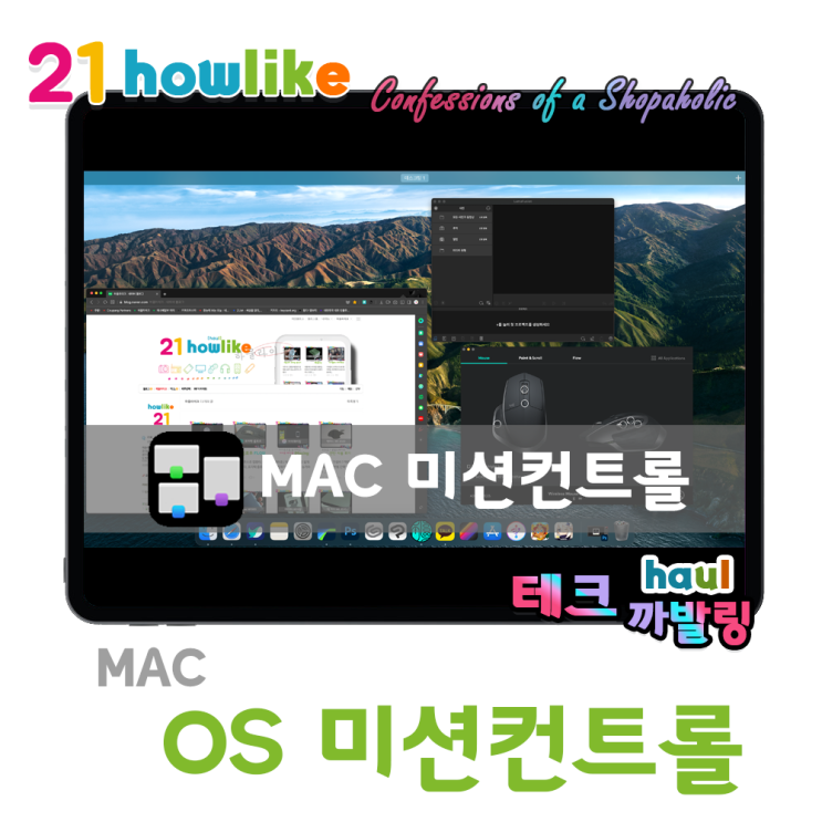  맥북에 듀얼모니터 사용 시 원하는 위치에서 프로그램을 실행하게 하는 법 (feat.미션컨트롤 Mission Control)