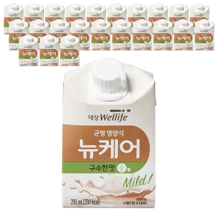 의외로 인기있는 뉴케어 구수한맛 순 200ml / 칼슘과 비타민으로 업그레이드 더욱 부드러운맛, 10팩 추천해요