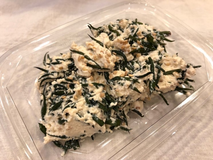  수원 도시락 림과 함께 반찬 단품 봄과 어울리는 찬들(두부톳무침/계란찜/파래무침/봄동겉절이/열무된장무침)
