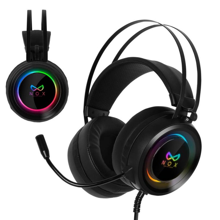 요즘 인기있는 녹스 게이밍 헤드셋 NX-502 게임용 USB 마이크 7.1 ··· 요즘 인기있는 녹스 게이밍 헤드셋 NX-502 게임용 USB 마이크 7.1 ···