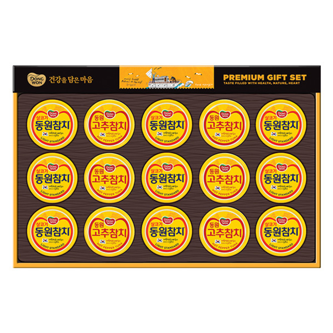 많이 찾는 동원 단 100호 참치통조림 선물세트 + 쇼핑백, 1500g, 1세트 ··· 많이 찾는 동원 단 100호 참치통조림 선물세트 + 쇼핑백, 1500g, 1세트 ···