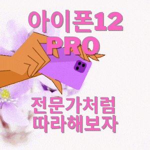  아이폰 12 Pro 기기모델로 전문가 수준 사진 촬영하기