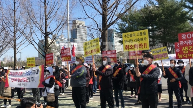 하나님의교회 건축 저지 관저 주민 비상대책위원회 성명 발표 지역 주민 1만 3천 명 건축 반대 서명 동참 하나님의교회 건축 저지 관저 주민 비상대책위원회 성명 발표 지역 주민 1만 3천 명 건축 반대 서명 동참