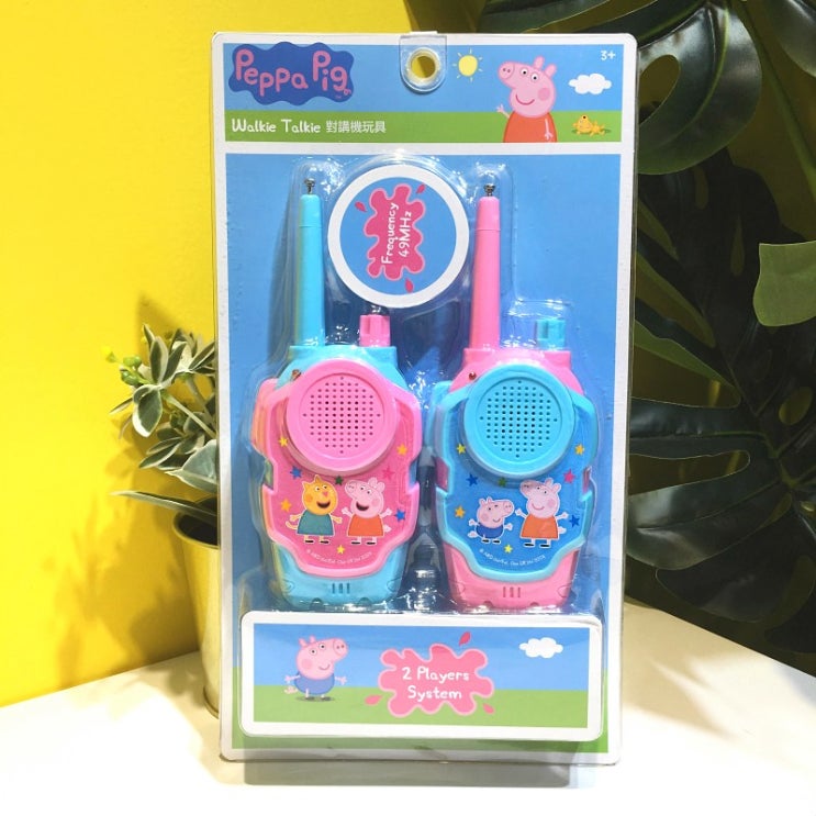 당신만 모르는 페파피그 어린이무전기 1+1 워키토키 장난감 가정용 생활무전기 키덜트, 페파피그 워키토키 추천해요