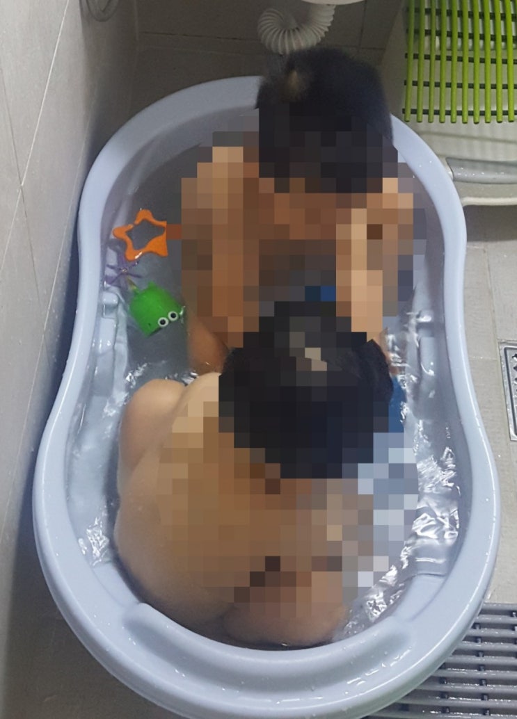  [4세+3세 연년생 가정보육] 함께 할 수 있는 놀이는 뭐니뭐니해도 물놀이