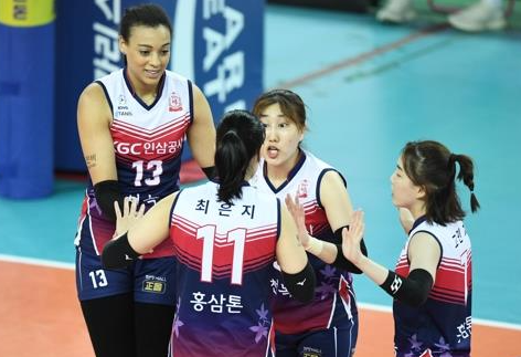 KOVO 프로배구 여자배구 7일 경기 IBK KGC KOVO 프로배구 여자배구 7일 경기 IBK KGC
