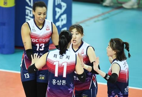 KOVO 프로배구 여자배구 7일 경기 IBK KGC