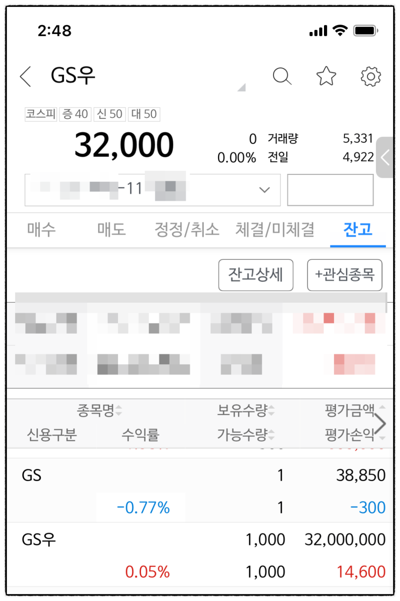 GS 주가(GS홈쇼핑, GS리테일, GS25, GS칼텍스의 지주회사)와 투자 시작(우선주 1000주 매수) : 네이버 블로그