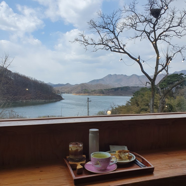 대전근교카페 프란스테이션_대청호의 아름다움을 담고있는 옥천 카페