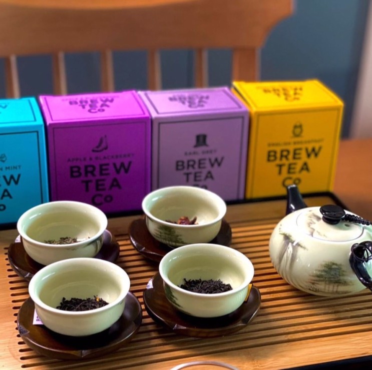 영국의 차 Tea 브루티코 (Brew Tea Co)의 PLA 티백, 비콥 (B-Corp) 인증