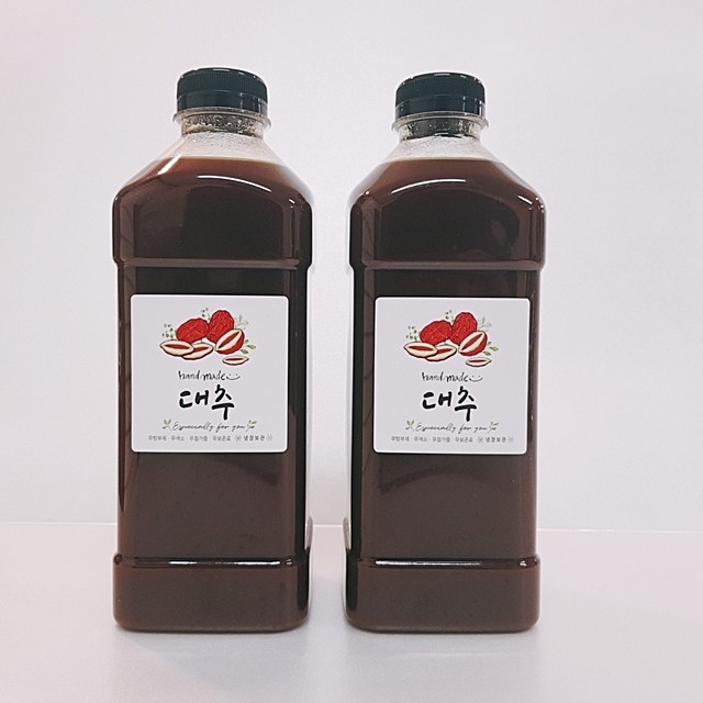 가성비갑 다빈수제청 전통대추차 카페대추차 진한대추즙, 1개, 970ml ···