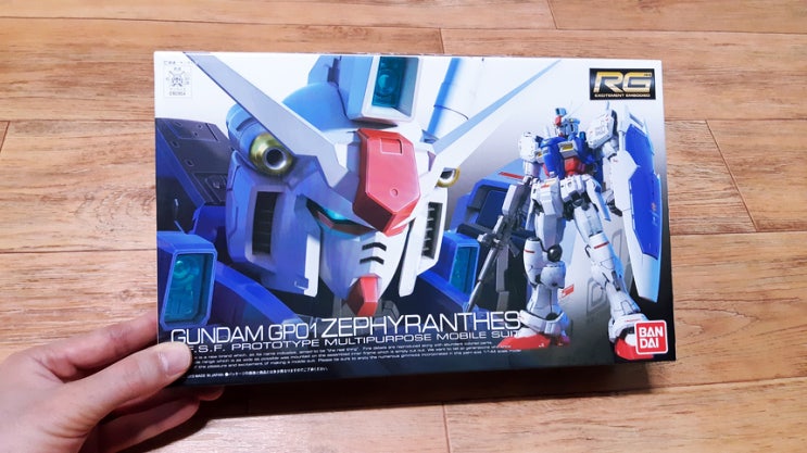 RG 건담GP01 제피랜더스를 조립하였습니다! RG 건담GP01 제피랜더스를 조립하였습니다!