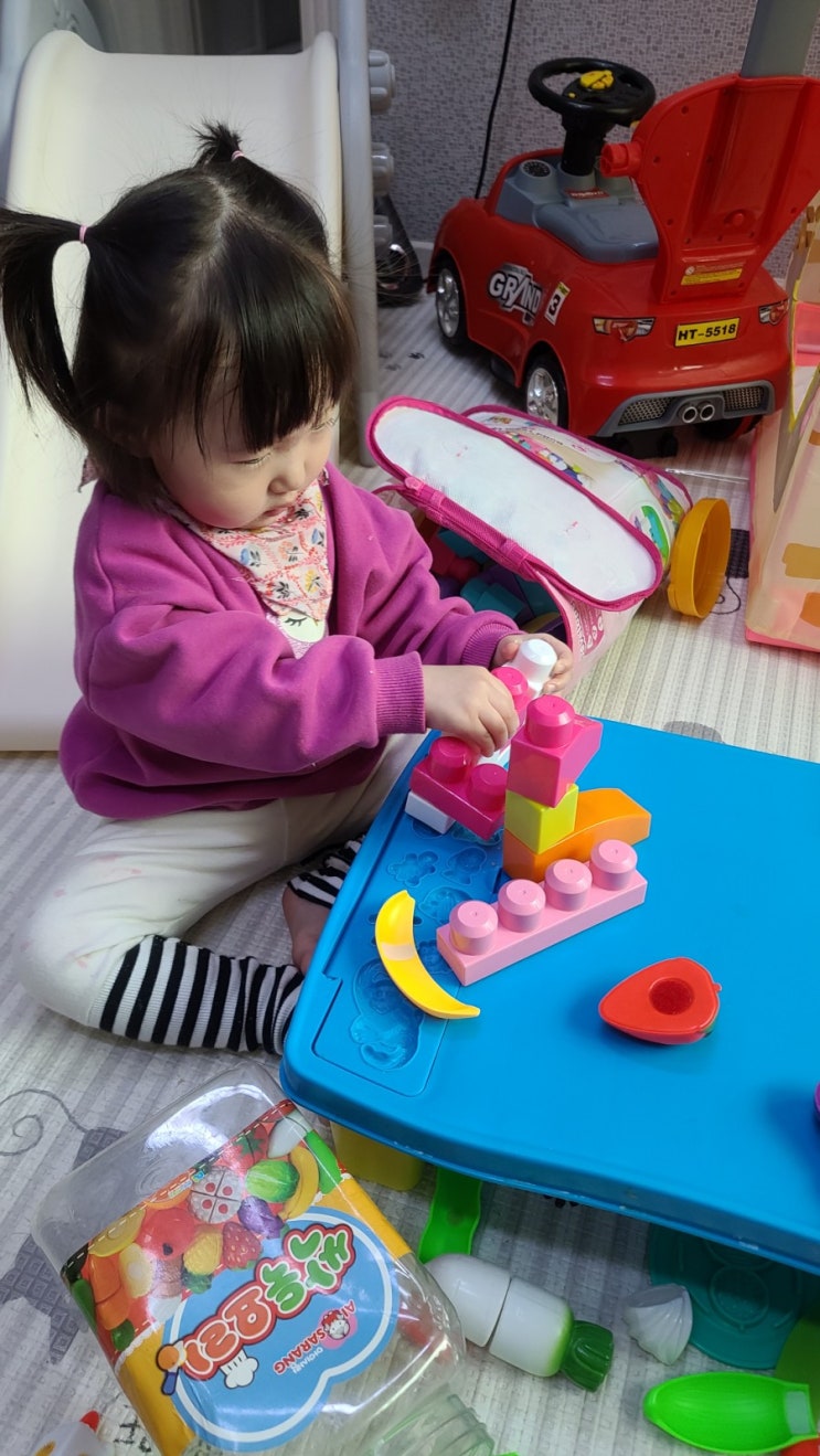  22개월 7일 아기 발달 약먹이기 연습 성공