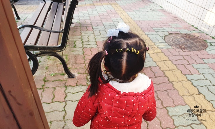  아기머리끈 4세 6살 딸 여자아이 머리묶기 방법 이쁨달다