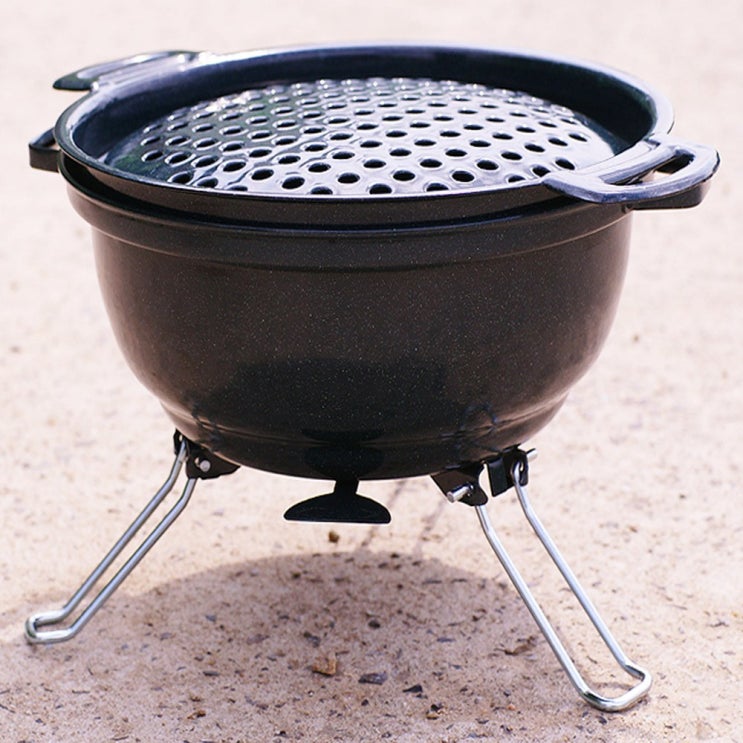 인기 급상승인 원형 바베큐 그릴 3~4인용/캠핑/화로대/불판/bbq/직화 좋아요 인기 급상승인 원형 바베큐 그릴 3~4인용/캠핑/화로대/불판/bbq/직화 좋아요