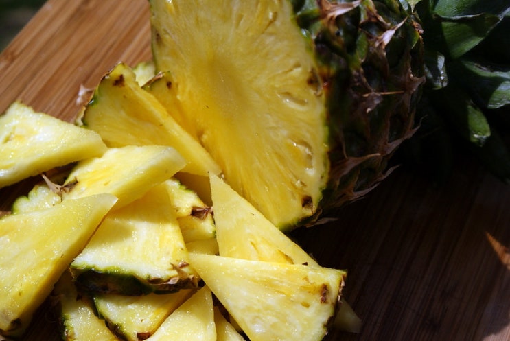 라오스 동남아 채소 열대 과일 파인애플 pineapple 효능 효과 먹는방법 부작용