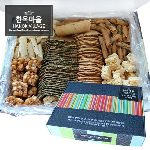 후기가 좋은 한옥마을한과 알뜰한과세트 전병, 1200g, 1개 추천해요