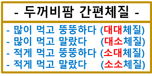  두꺼비팜 간편 체질
