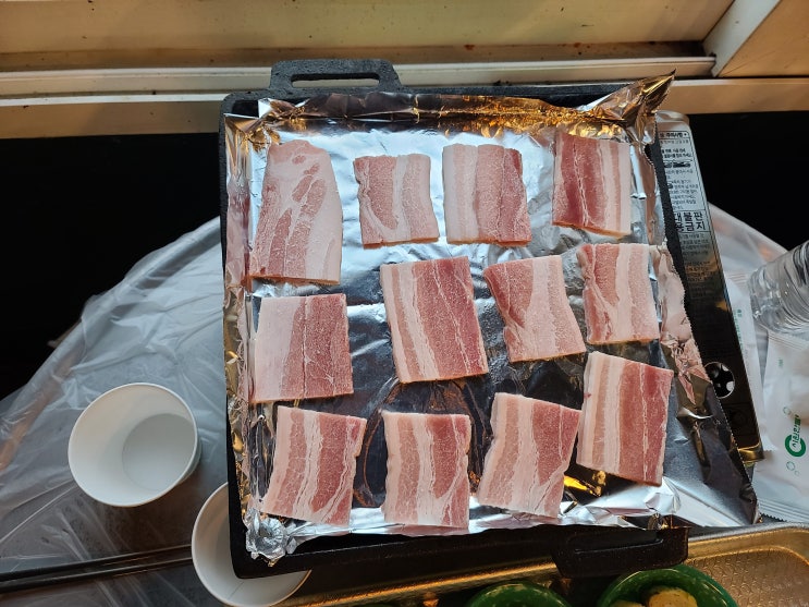  가산디지털단지역 한라목장 냉동삼겹살