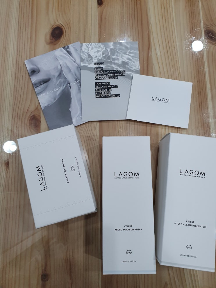  약산성세안제 [라곰] 셀럽 마이크로 클렌징 워터