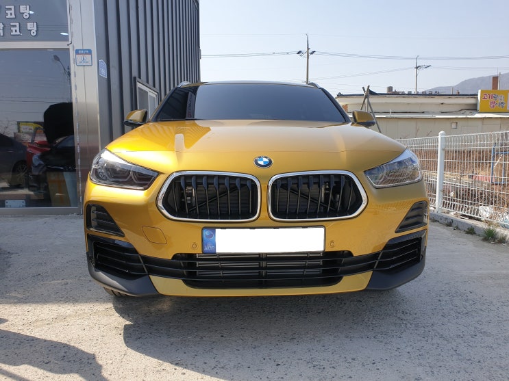  [X시리즈] BMW X2 20i 어드밴티지 Adv 출고 후기 (갈바닉 골드 / 블랙 시트)