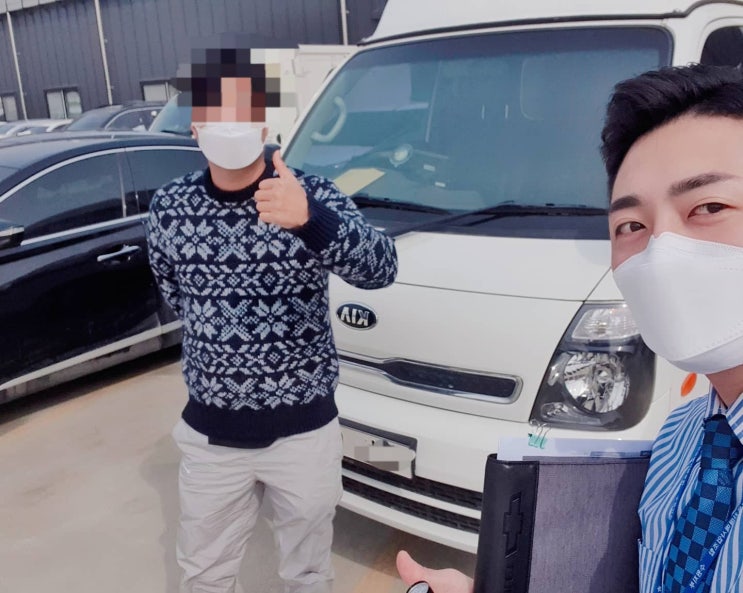  수원중고차  봉고3냉동탑 출고완료