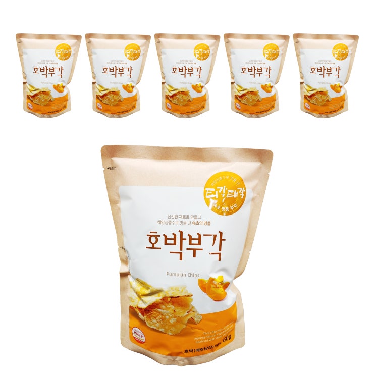 리뷰가 좋은 티각태각 호박 부각, 60g, 6개 추천해요 리뷰가 좋은 티각태각 호박 부각, 60g, 6개 추천해요