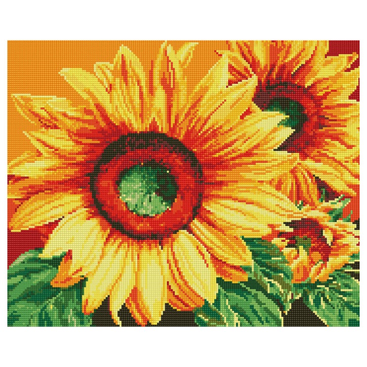 리뷰가 좋은 아트조이 DIY 보석 십자수 캔버스형 50 x 40 cm, 붉은 해바라기, 1세트 추천해요 리뷰가 좋은 아트조이 DIY 보석 십자수 캔버스형 50 x 40 cm, 붉은 해바라기, 1세트 추천해요