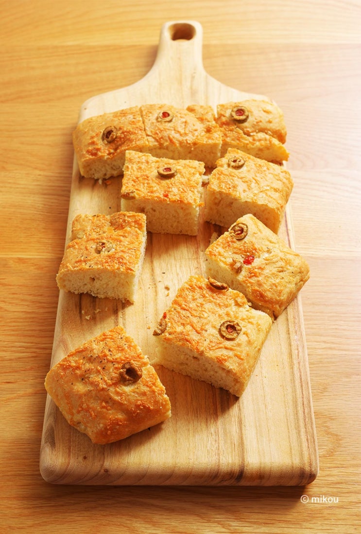  무반죽 포카치아 만들기