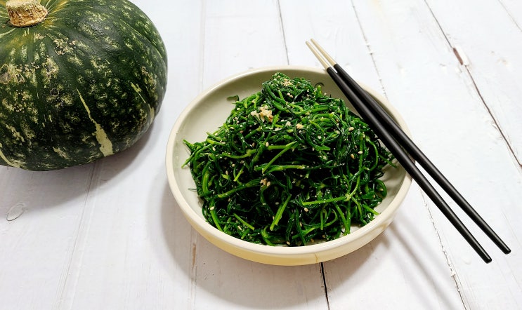  세발나물 무침 및 세발나물 데치기 꿀팁