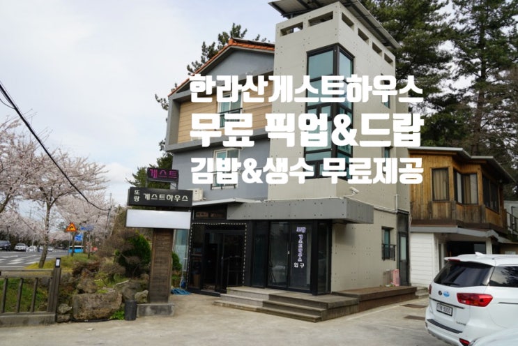  한라산게스트하우스 또랑게하 성판악 관음사 등반 무료 픽업 숙박으로 추천