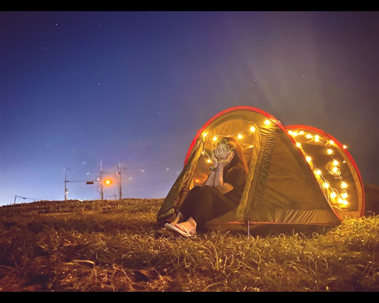  섭지코지해수욕장 해변 밤 산책부터 캠핑과 차박까지