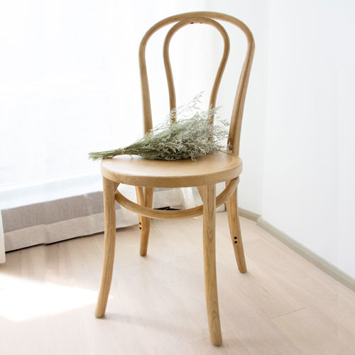 인기있는 인블루가구 곡목체어 목재의자 인테리어의자 가정용 우드의자 카페체어, 네츄럴 ···