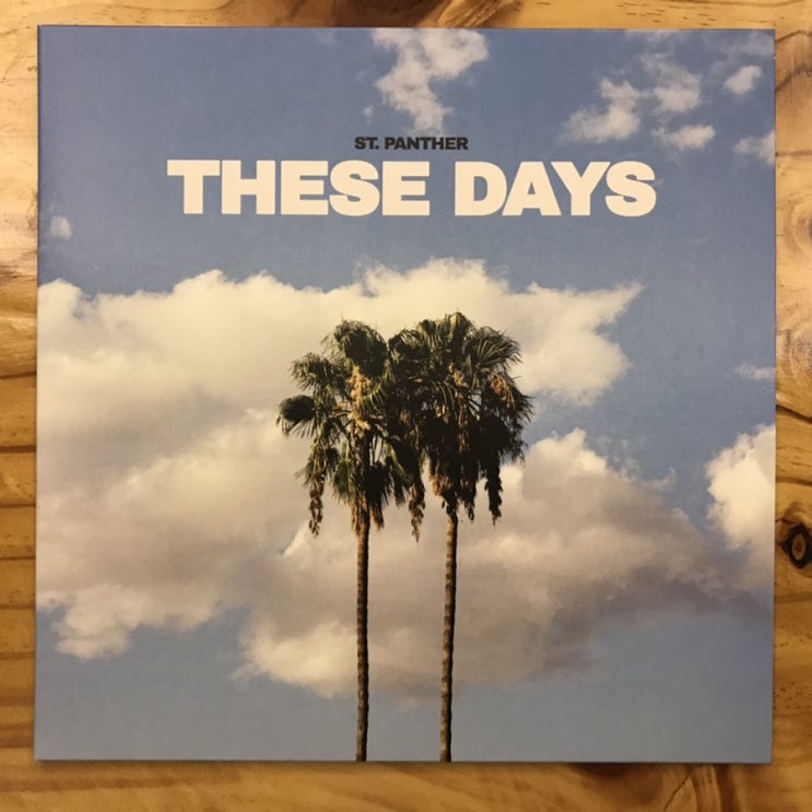 [EP, LP, 엘피] St. Panther - These Days (VMP Light Blue/White Swirl 바이닐, 500장 한정, 45 rpm)