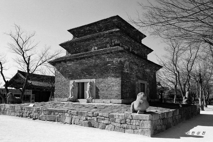  국보 제30호 경주 분황사 모전석탑