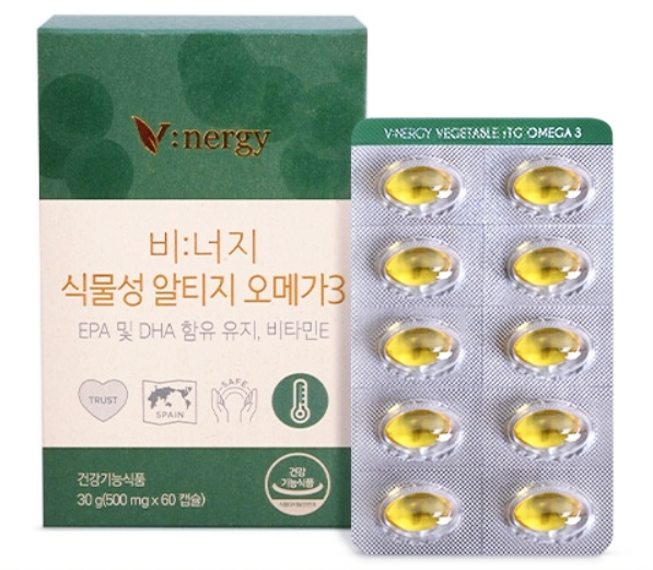  [휴럼]비너지 식물성 초임계 rtg알티지 오메가3 (효능·복용법·추천)