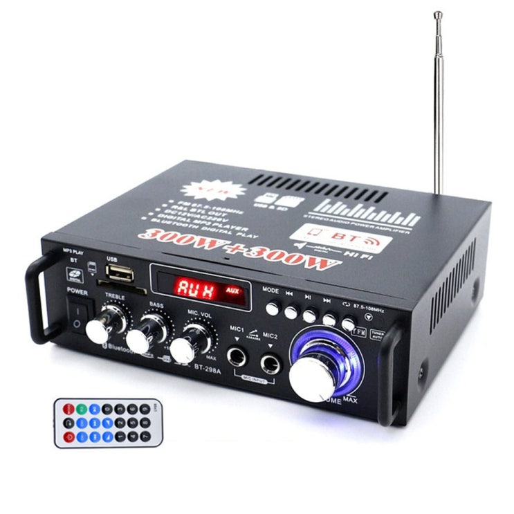 인기있는 아이티코리아 블루투스 HIFI 파워 미니 앰프 라디오 220V 12V 겸용, BT-298A 추천해요 인기있는 아이티코리아 블루투스 HIFI 파워 미니 앰프 라디오 220V 12V 겸용, BT-298A 추천해요