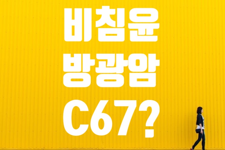 C67.9 방광암 비침윤성 (NON INVASIVE) 방광요로상피암 진단후 소액보험금 지급?