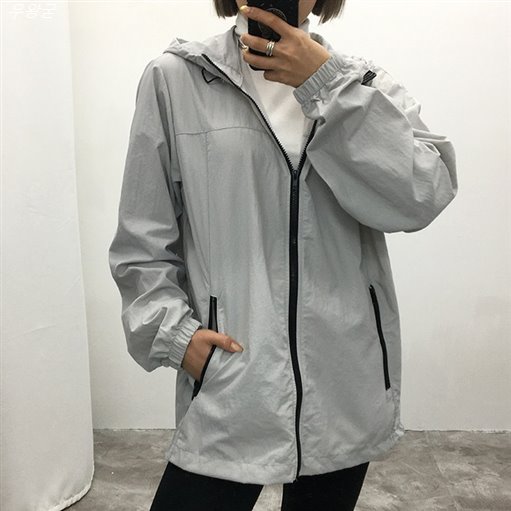  03월 HOT5핫템 당일배송 여성 오버핏 바람막이 집업 윈드브레이커 4색상 후기정보 및 구매