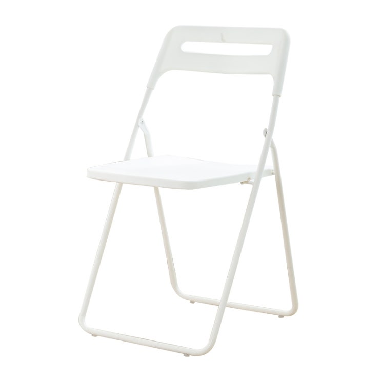 잘팔리는 투명 식당 의자 북유럽 접는 의자 홈 등받이 메이크업 아크릴 의자, 흰색 두껍게 추천합니다