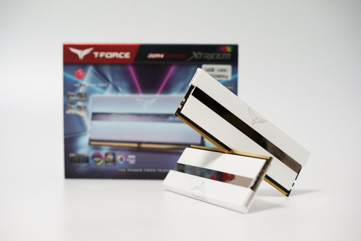  화이트의 미학, TeamGroup T-Force DDR4-3200 CL16 XTREEM ARGB WHITE