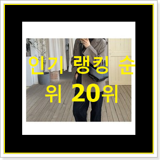 가성비혜자 미니토트백 꿀템 베스트 TOP 랭킹 20위