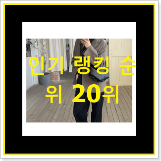  가성비혜자 미니토트백 꿀템 베스트 TOP 랭킹 20위