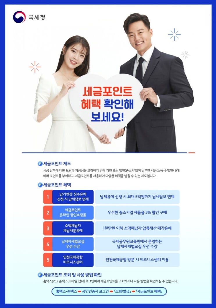  손택스 - 세금포인트 활용법