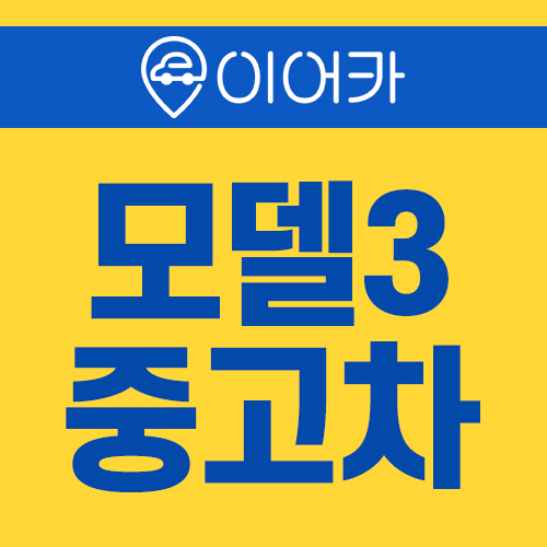  테슬라 모델3 중고차 지원금 받고 이용하세요!