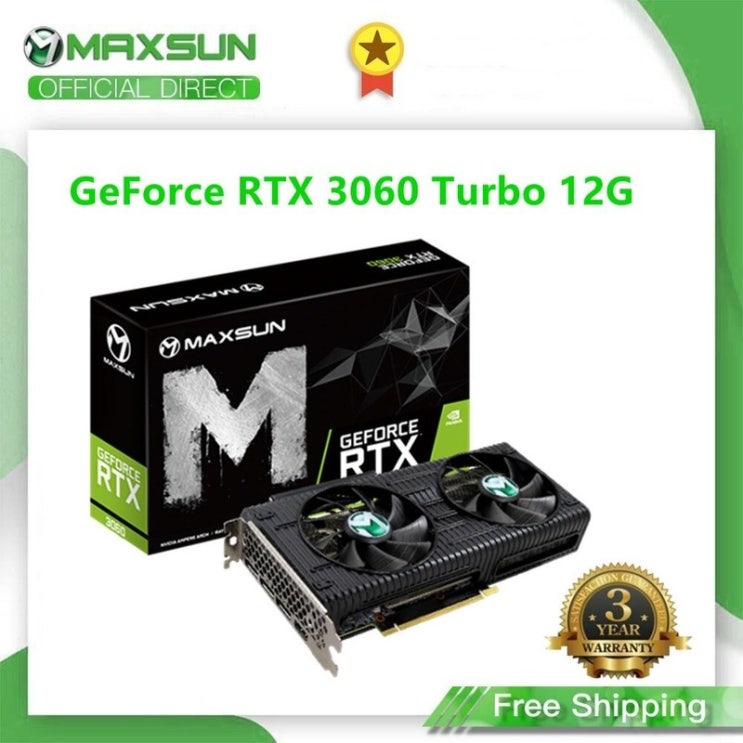 잘나가는 그래픽카드 gpu 딥러닝 채굴 MAXSUN Full New RTX 3060 GDDR6 추천해요 잘나가는 그래픽카드 gpu 딥러닝 채굴 MAXSUN Full New RTX 3060 GDDR6 추천해요