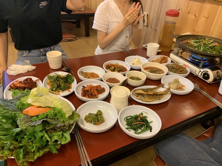  [여행 / 부여] 20.07.14 한식이 먹고싶어서, 구드래 돌쌈밥!