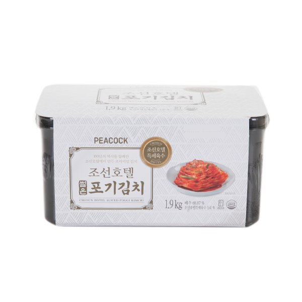 리뷰가 좋은 피코크 특제육수 조선호텔 썰은포기김치 1.9kg, 1개 좋아요